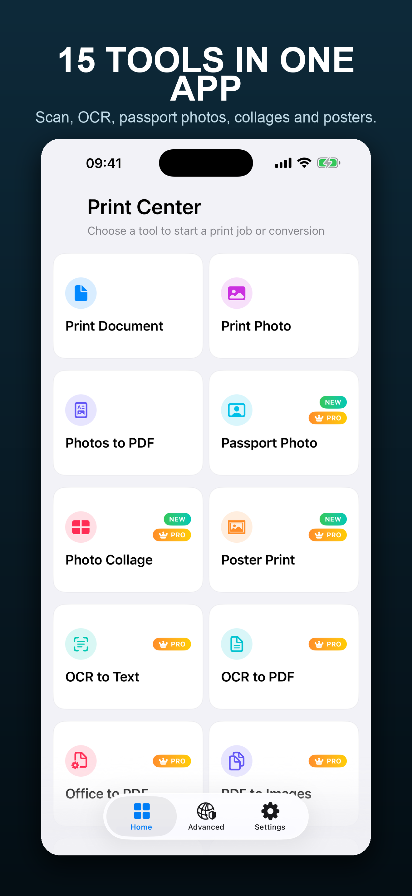 Printer App: Print & Scan