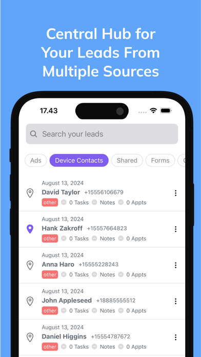Advertizip | Real Estate Leads iPhone screenshot 7 - Business app