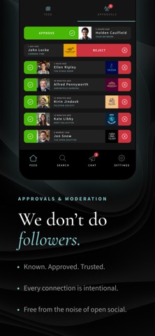 MilaNet iPhone screenshot
