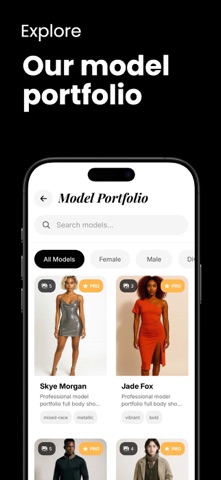 Muze - AI Fashion Photography screenshot