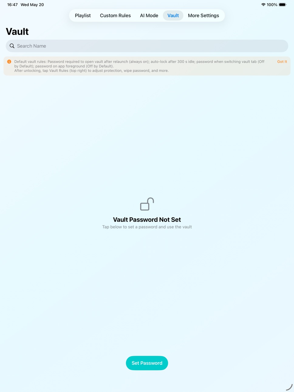 iPad screenshot