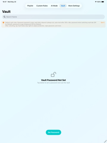 Easyfreedom Player-Random Play iPad screenshot