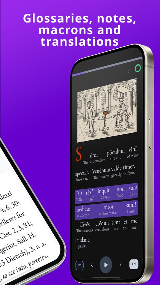#9. Legentibus: Learn Latin (iOS) Podle: Handelsbolaget Latinitium
