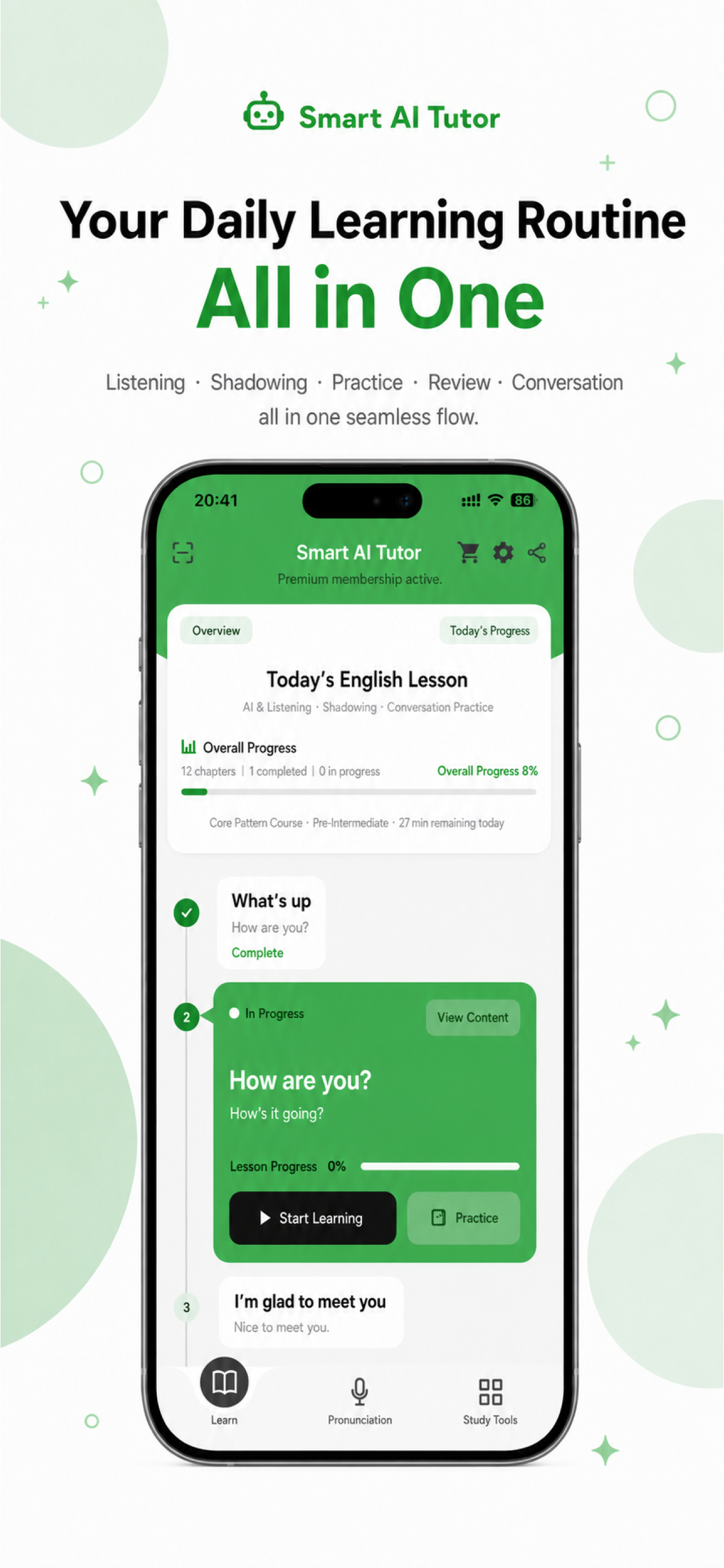 TalkAITutor: Learn Languages screenshot 2