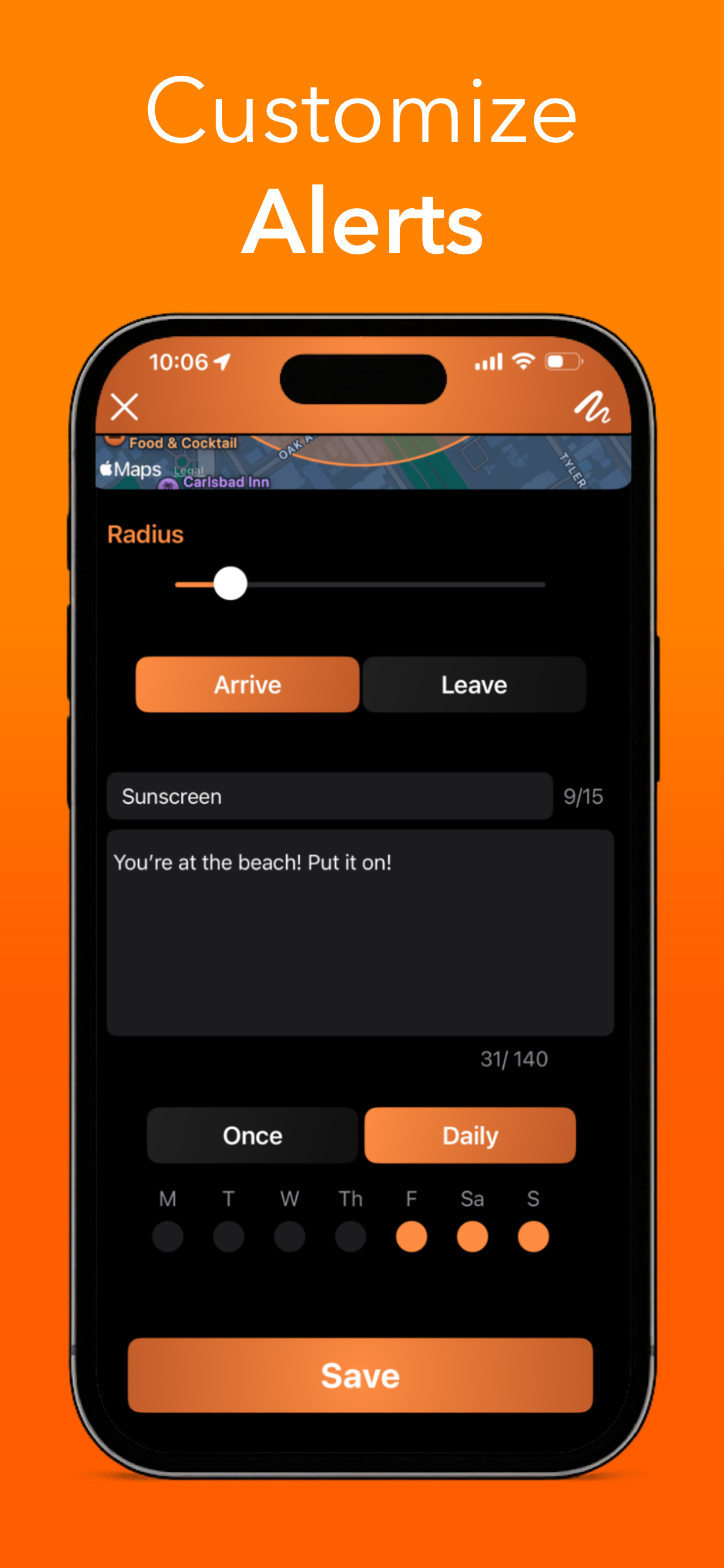 GeoNudge screenshot 3