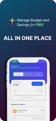 BudgiVest- Expense Tracker Screenshot 3 of 3