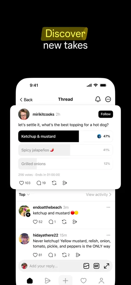 Threads, App Store screenshot 2