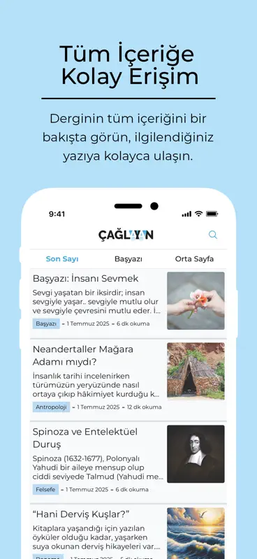 Çağlayan Dergisi screenshot 2 of 5