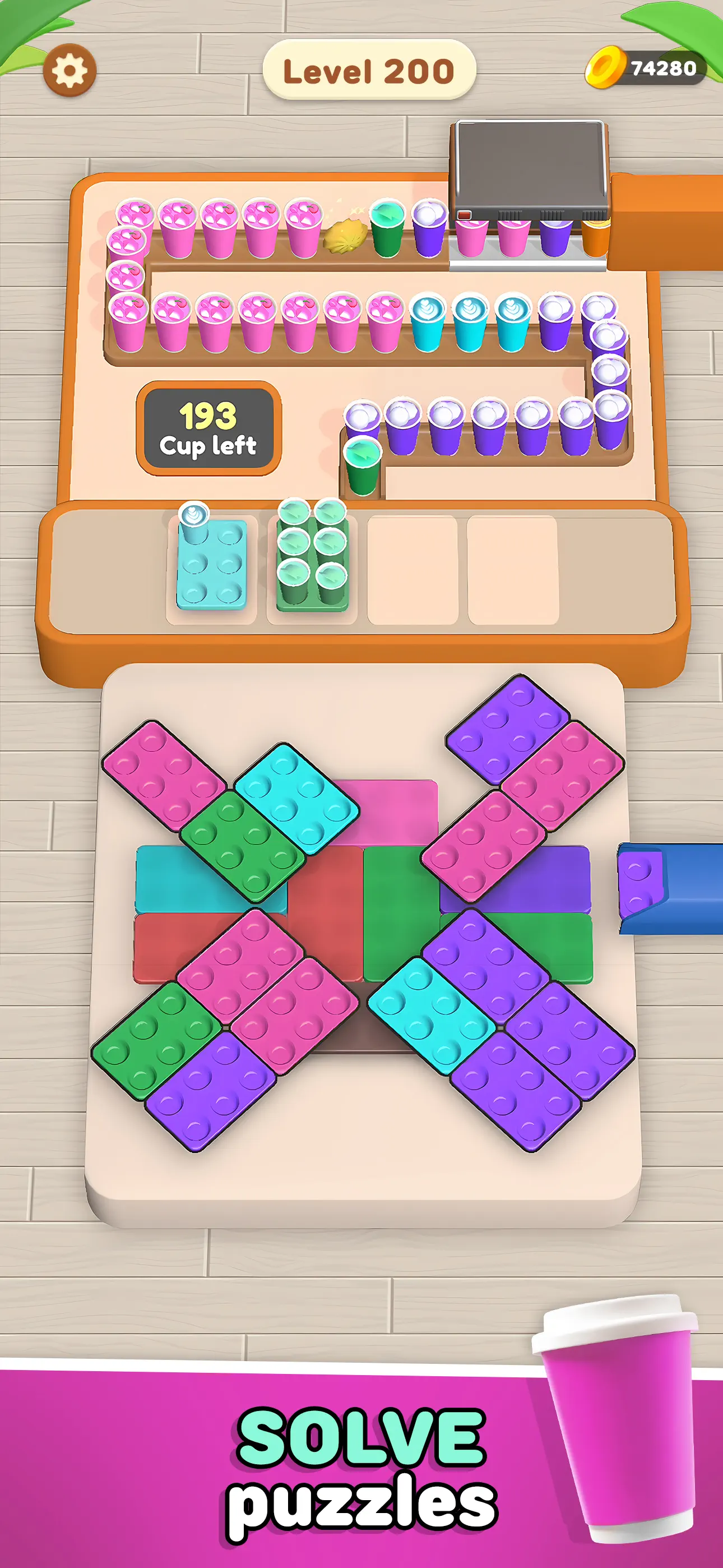 Coffee Mania - Sorting Jam screenshot 1