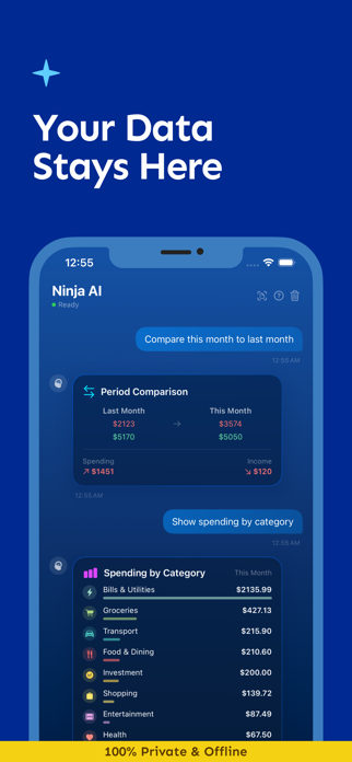 Expense Tracker: ExpenseNinja Screenshot 6 of 6