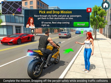 Street Bike Game: Moto Wheelie iPad screenshot
