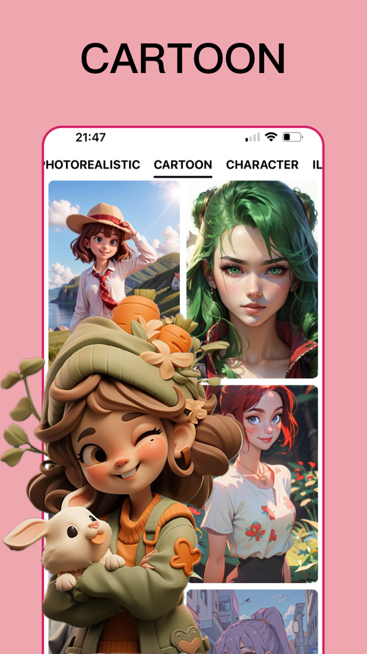 #8. AIArt - AI Picture Generator (iOS) 由: Wuhan Qiyin Network Technology Co., Ltd