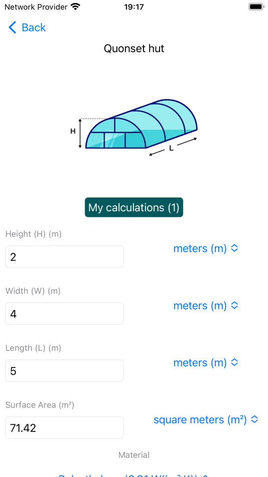 #5. Hoop House size Calculator (iOS) 由: Vladislav Zhirnov