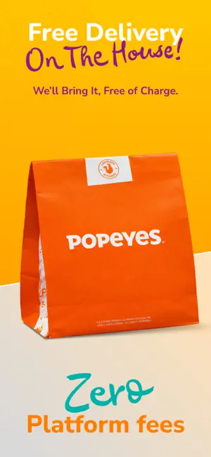 Popeyes India: Food Delivery iPhone screenshot 3