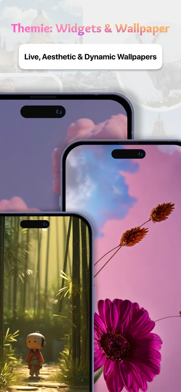Screenshot #2 pour Themie: Widgets & Wallpaper