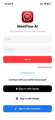 MeetFlow AI screenshot
