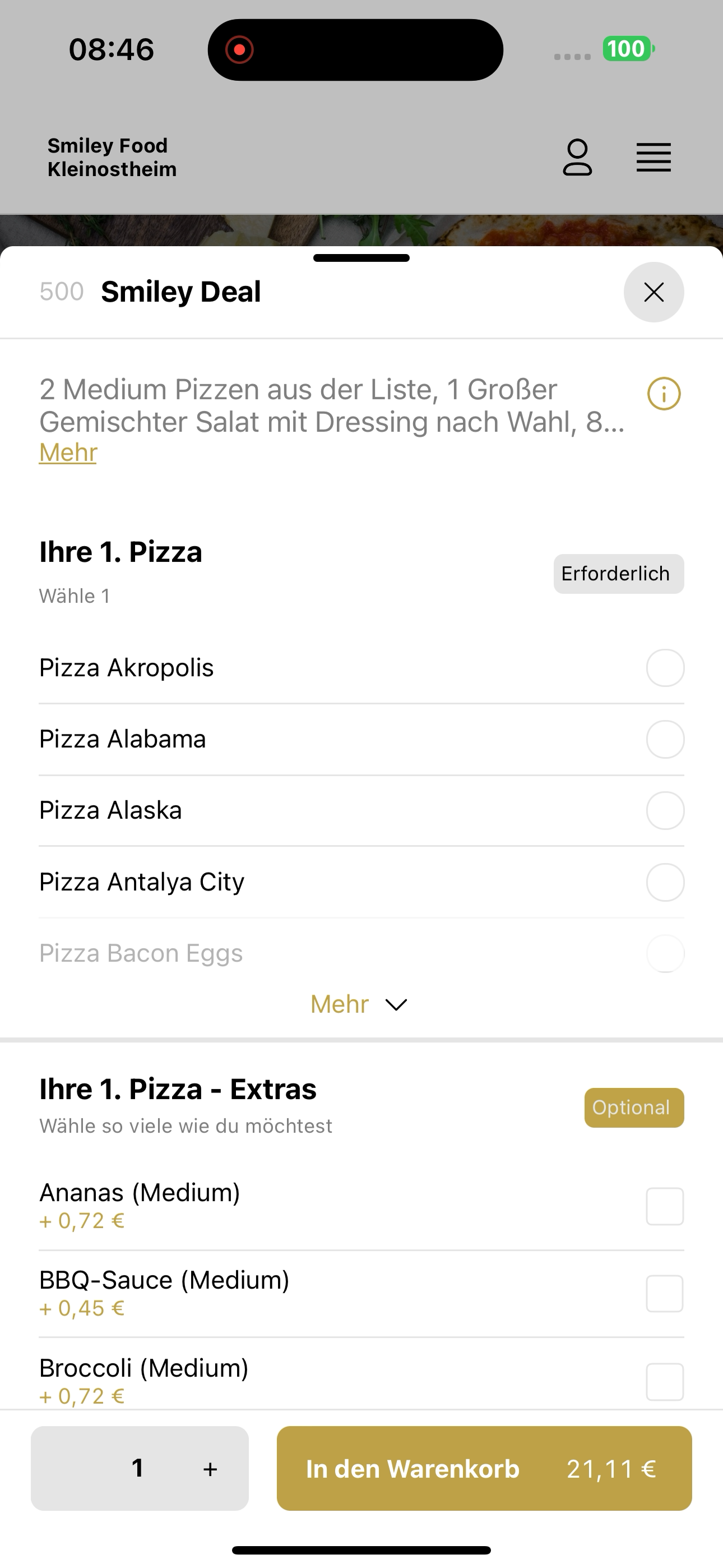 Smiley Food Kleinostheim DE screenshot 8