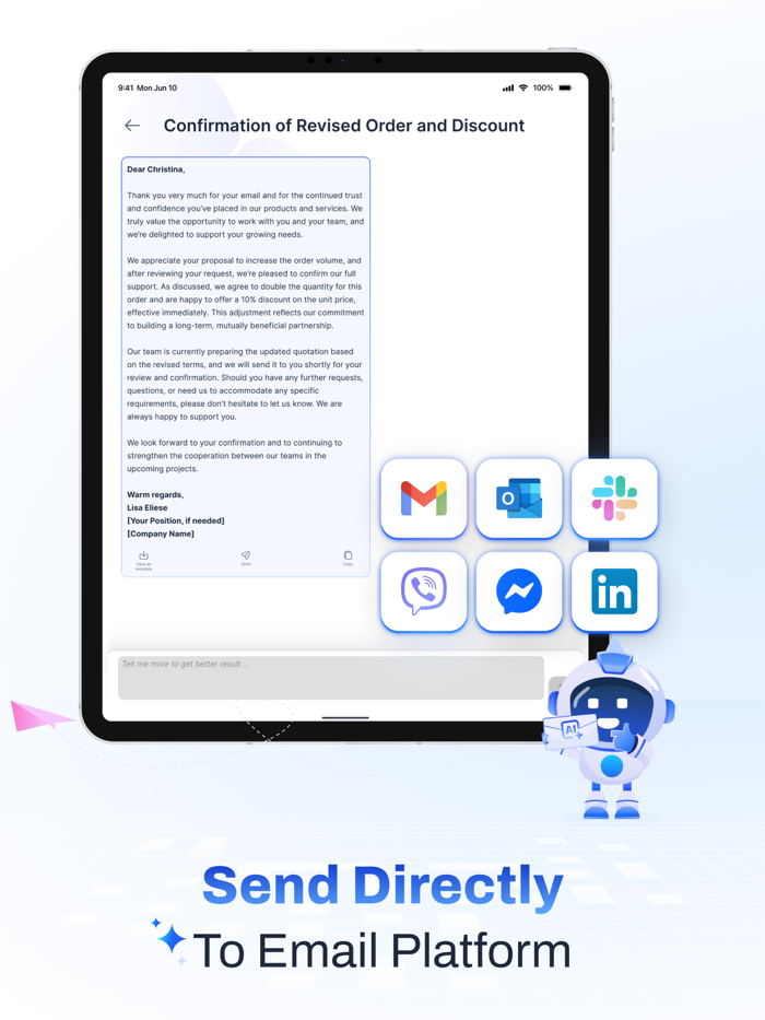 Email Generator AI Writer