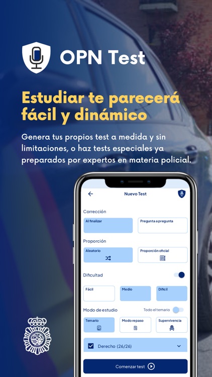 OPN Test Policía Nacional