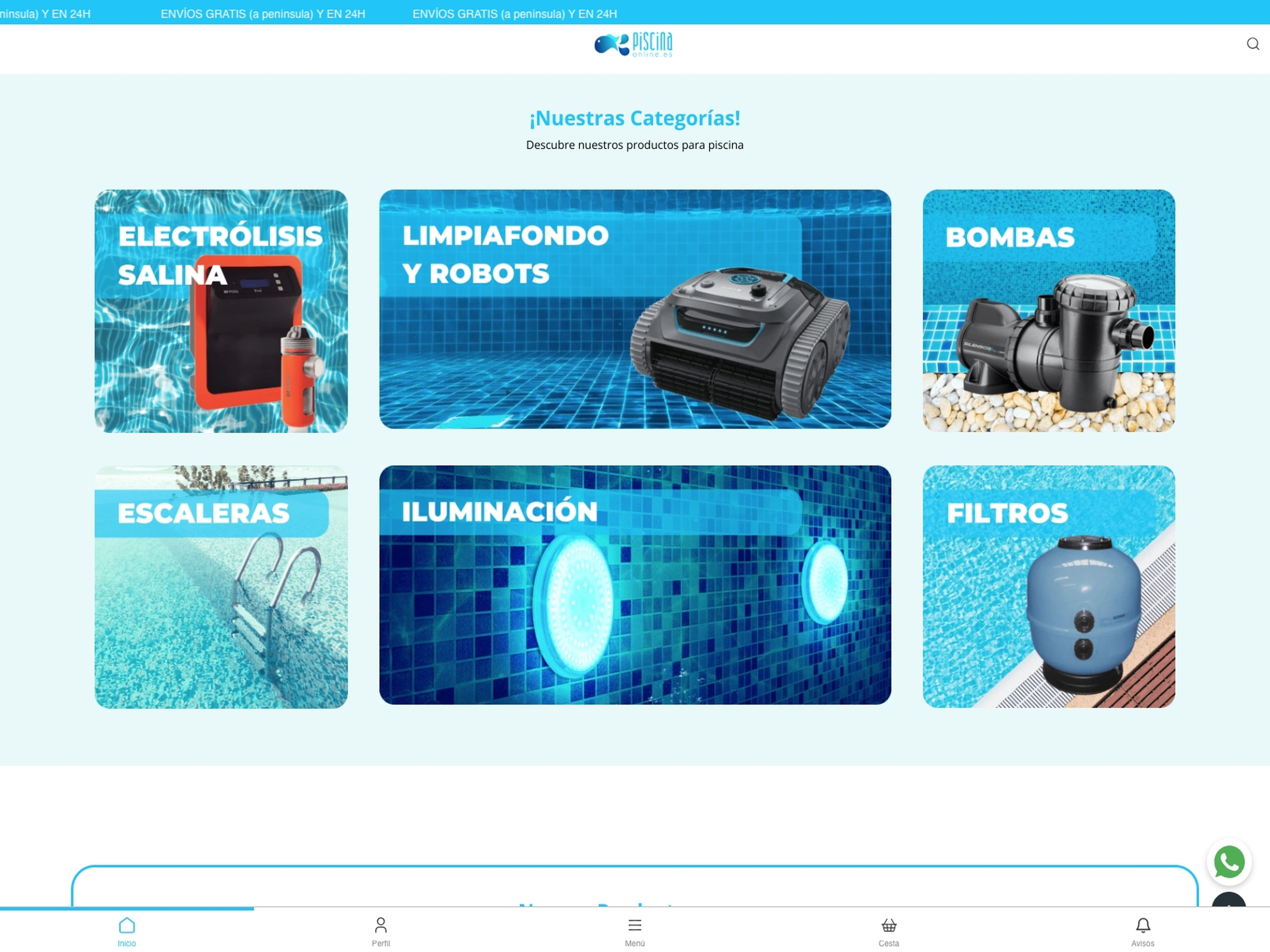 Piscina Online – Todo piscinas screenshot 6
