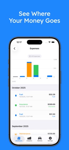 Auto Metric -  Expense Tracker Screenshot 6 of 8