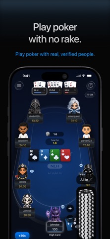 Pure Poker: Real Money Games iPhone screenshot