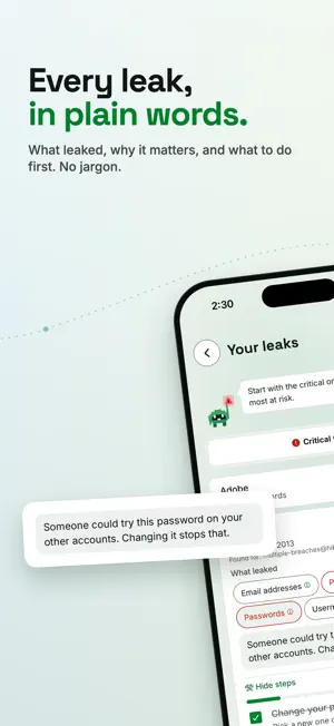 Umbrify: Data Breach Scanner screenshot 2