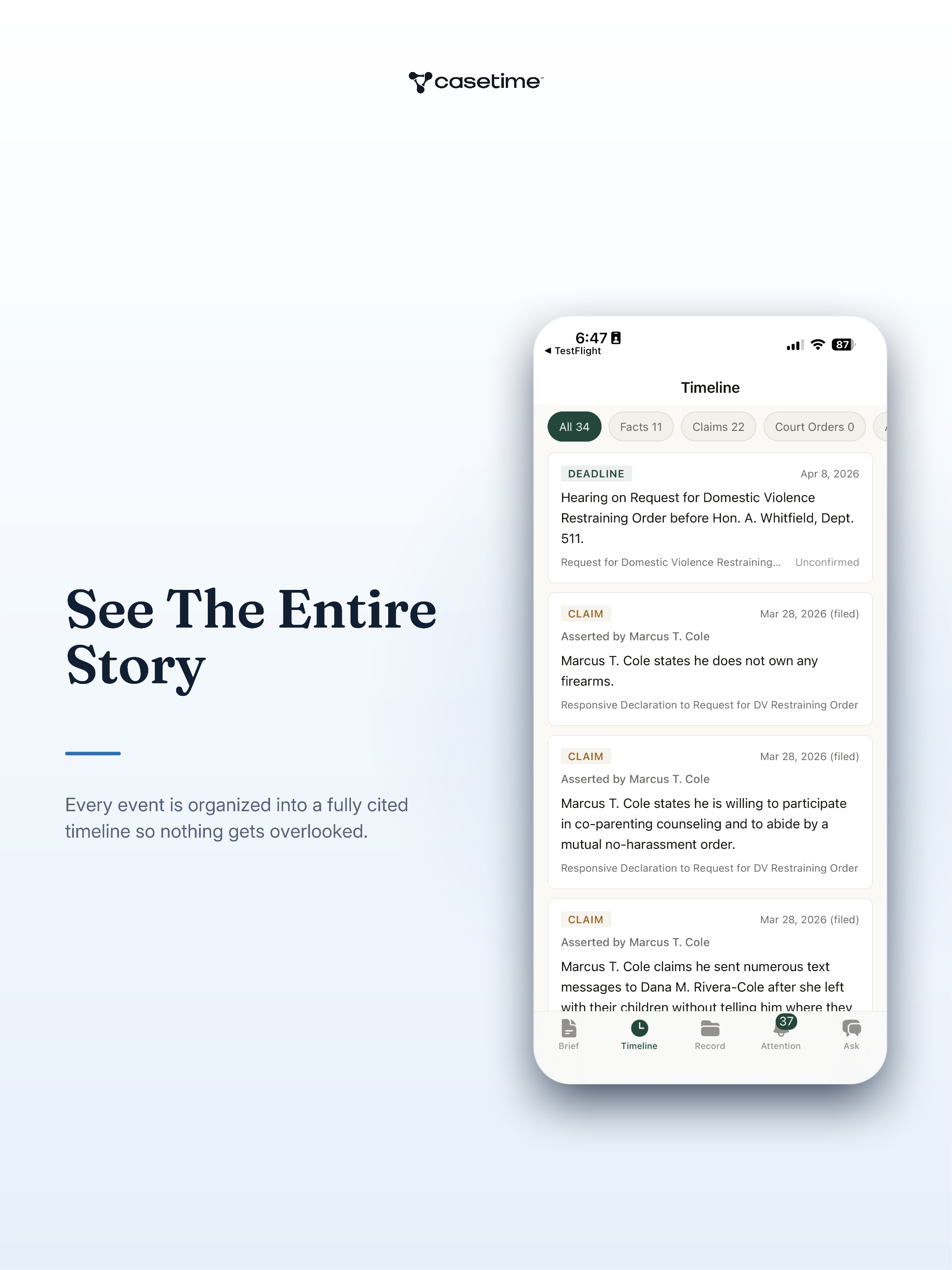CaseTime screenshot 6