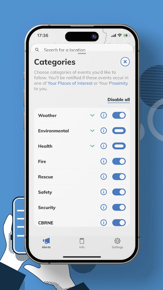#3. LU-Alert (iOS) 由: CTIE - Centre des technologies de l'information de l'Etat