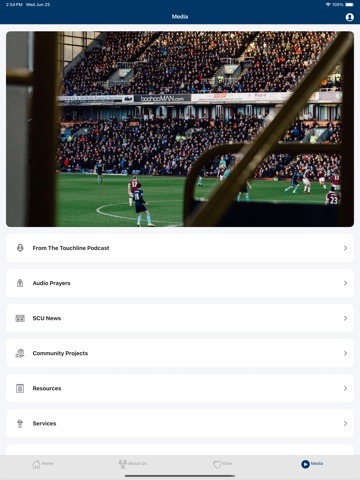 Soccer Chaplains United app screenshot 3