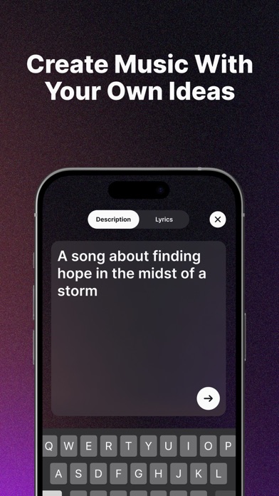 AI Song & Music Composer Screenshot