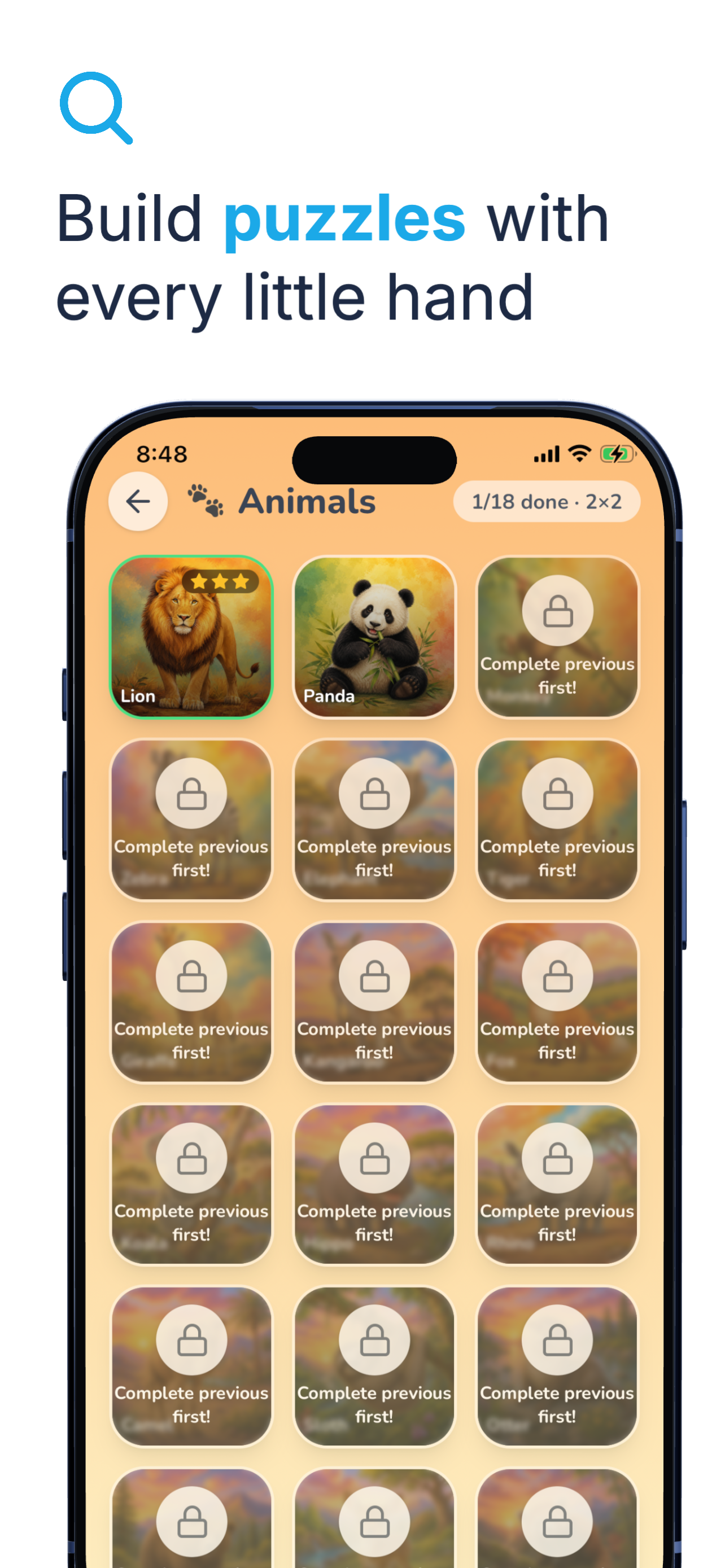 Knowzzle: Kids Puzzles & Quiz screenshot 2