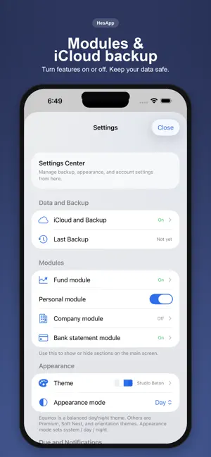 HesApp Debt Tracker screenshot 3