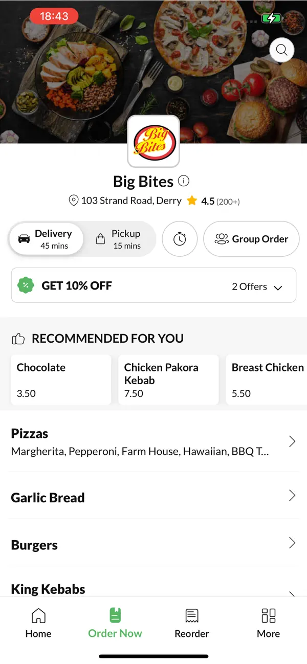 Screenshot #2 pour Big Bites.