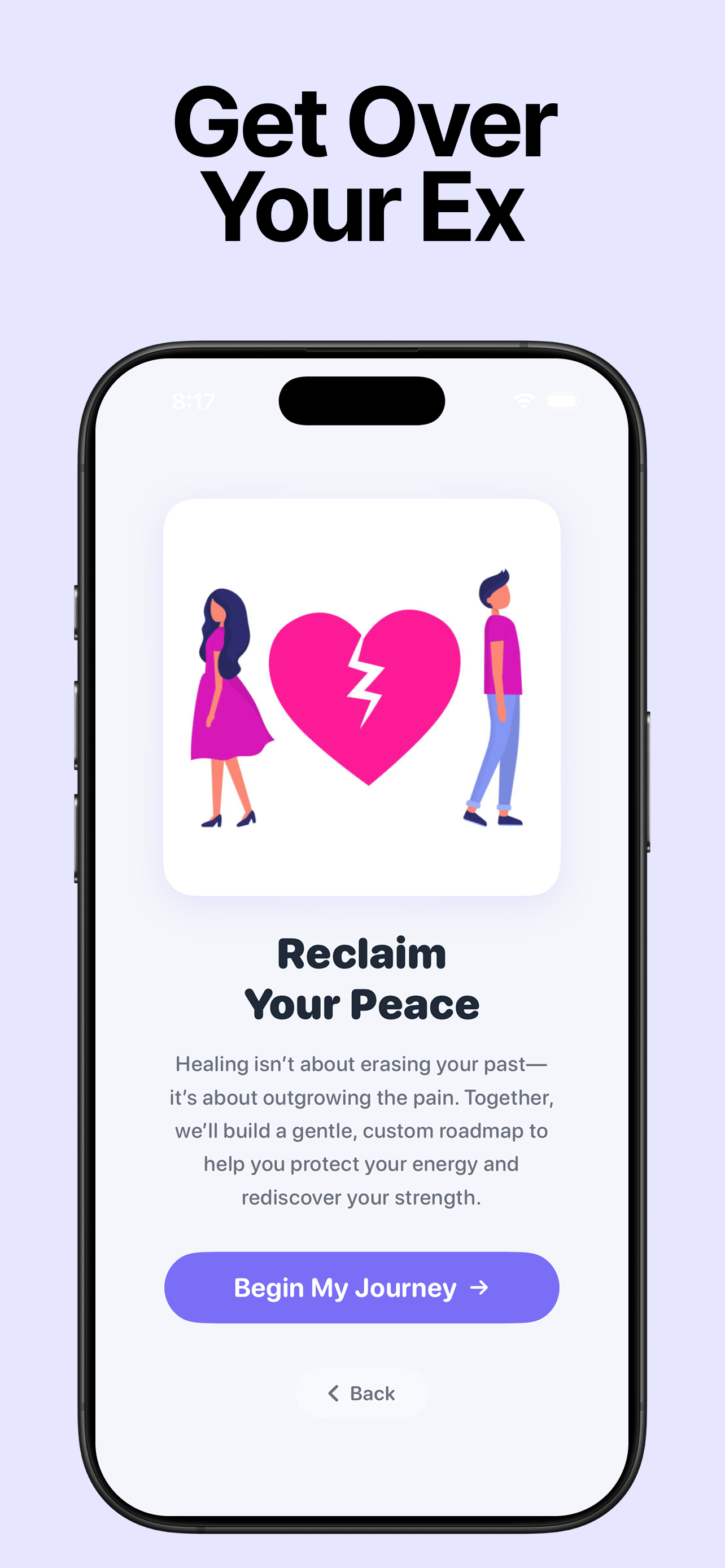 No Contact. Breakup Healing screenshot 3