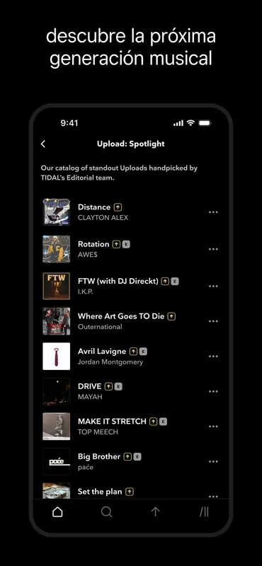 TIDAL Music: sonido HiFi screenshot 4 of 7