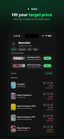 Stakd: Buy & Sell Collectibles iPhone screenshot