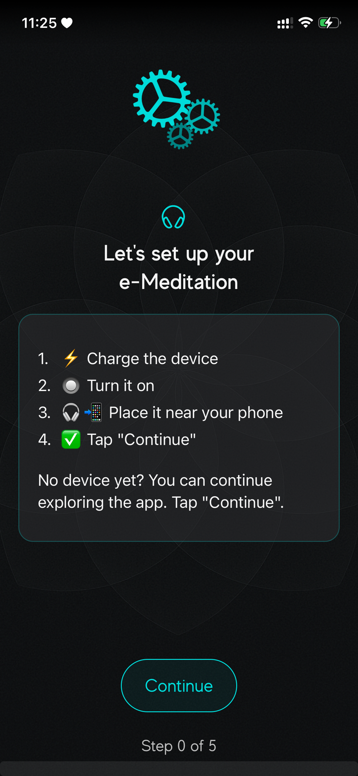 e-Meditation by BrainPatch screenshot 3