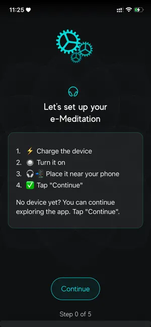 e-Meditation by BrainPatch screenshot 3