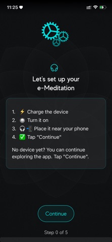 e-Meditation by BrainPatch screenshot