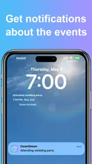 countdown widget - event timer iphone screenshot 4