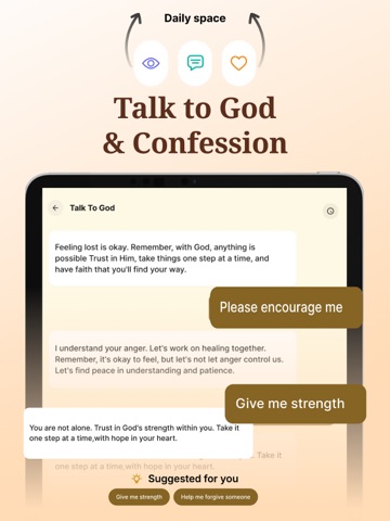 Bible Daily: Verses & Prayers iPad screenshot 6