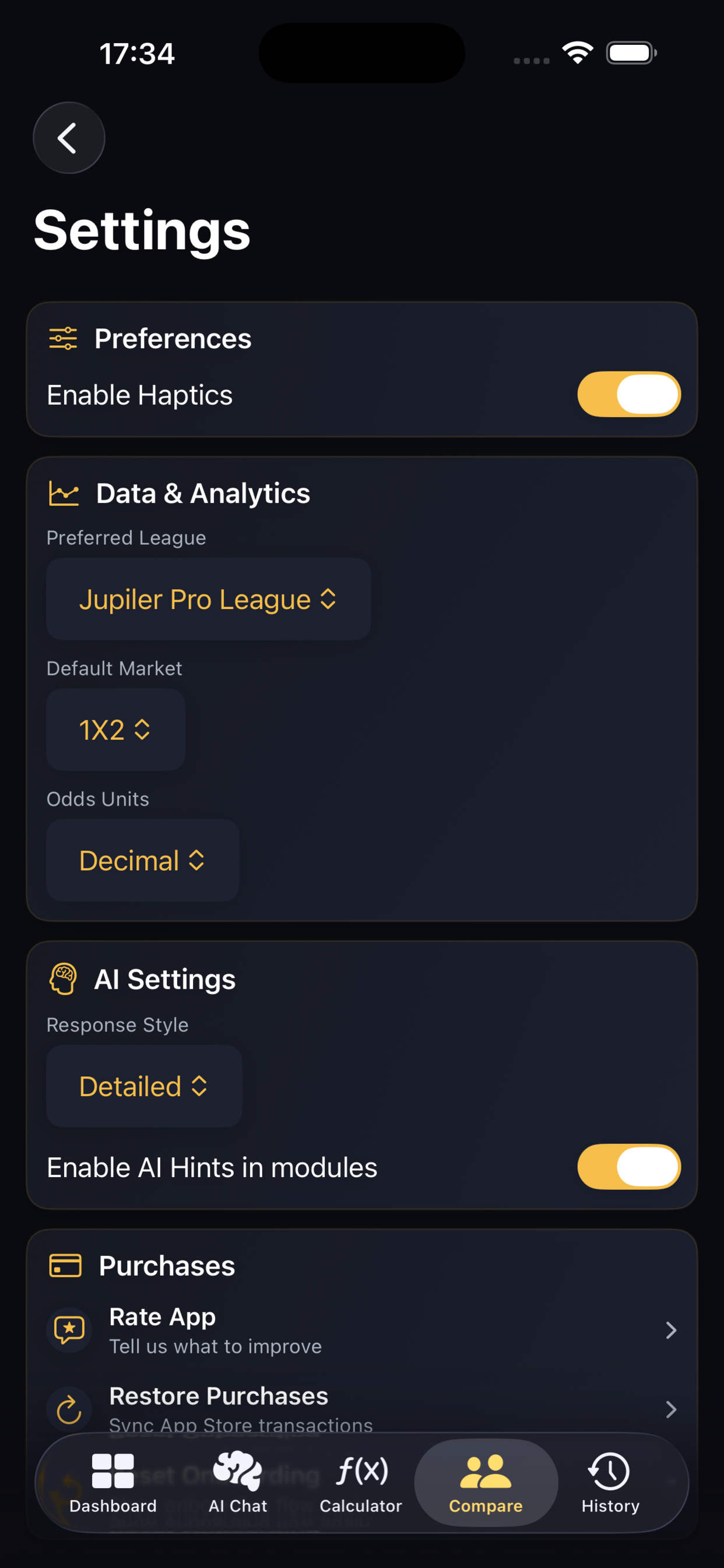 BeC Expert: Sports Analytics