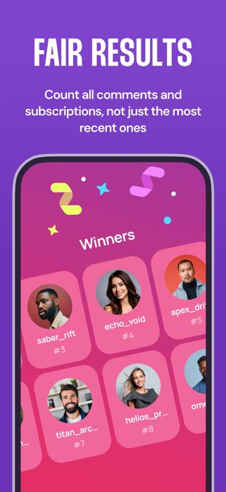 Giveaway Picker - Random Draw Screenshot 6 of 6