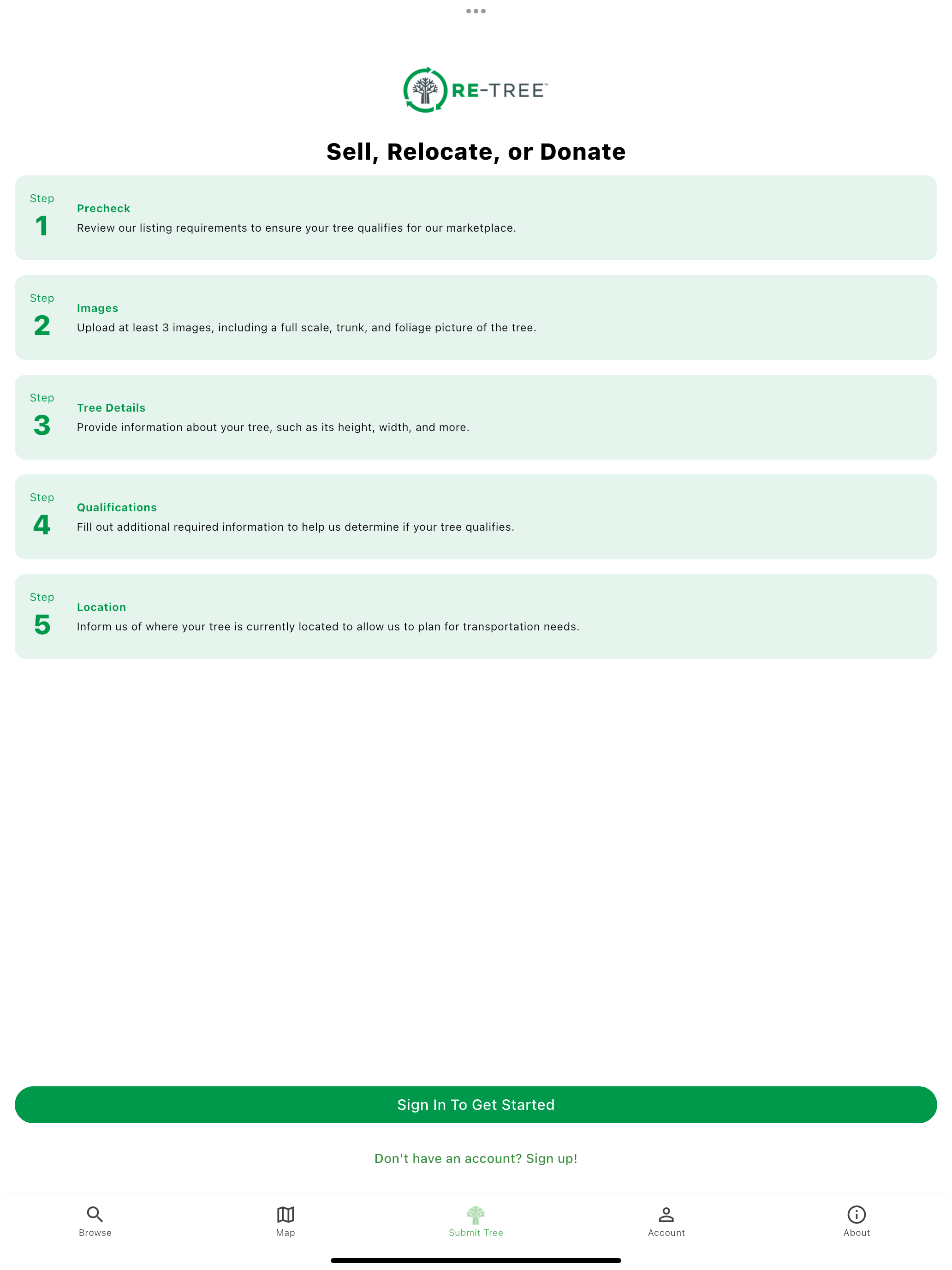 RE-TREE APP, LLC