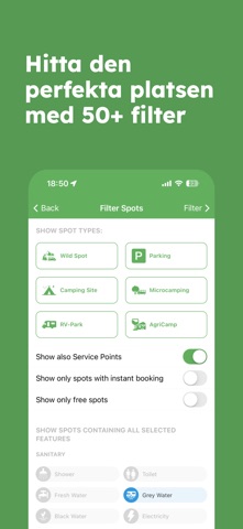 StayFree: Camping Ställplats iPhone screenshot 5