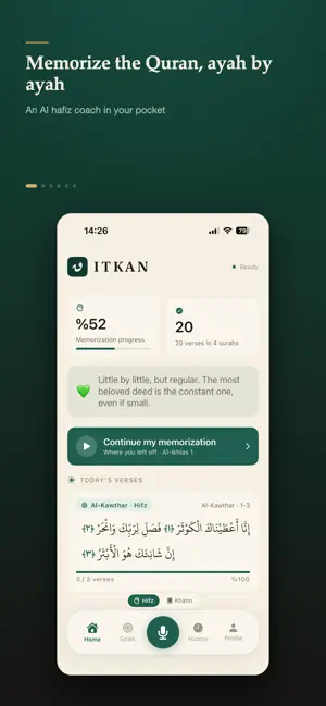 Itkan: Quran Hifz & Khatim screenshot 2