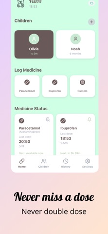 Pierre - medicine tracker screenshot