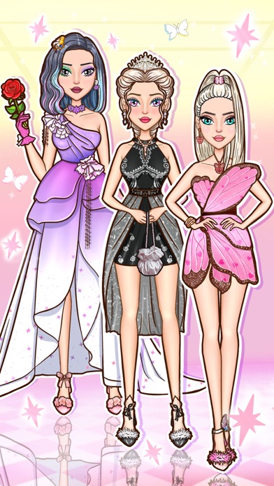 Paper Art Doll Fashion Games Screenshot