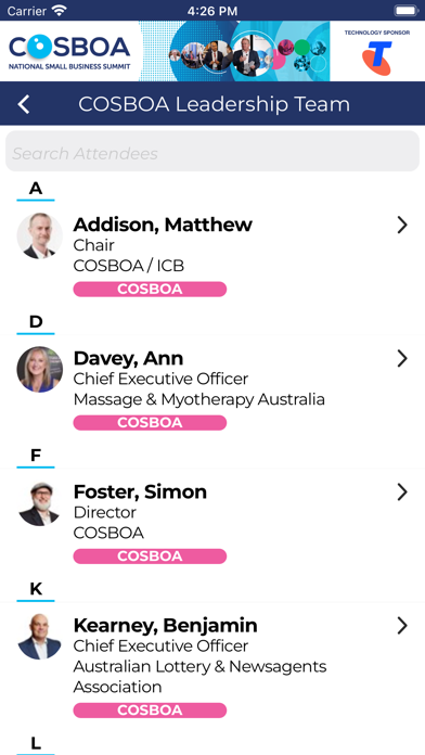 COSBOA NSBS Screenshot